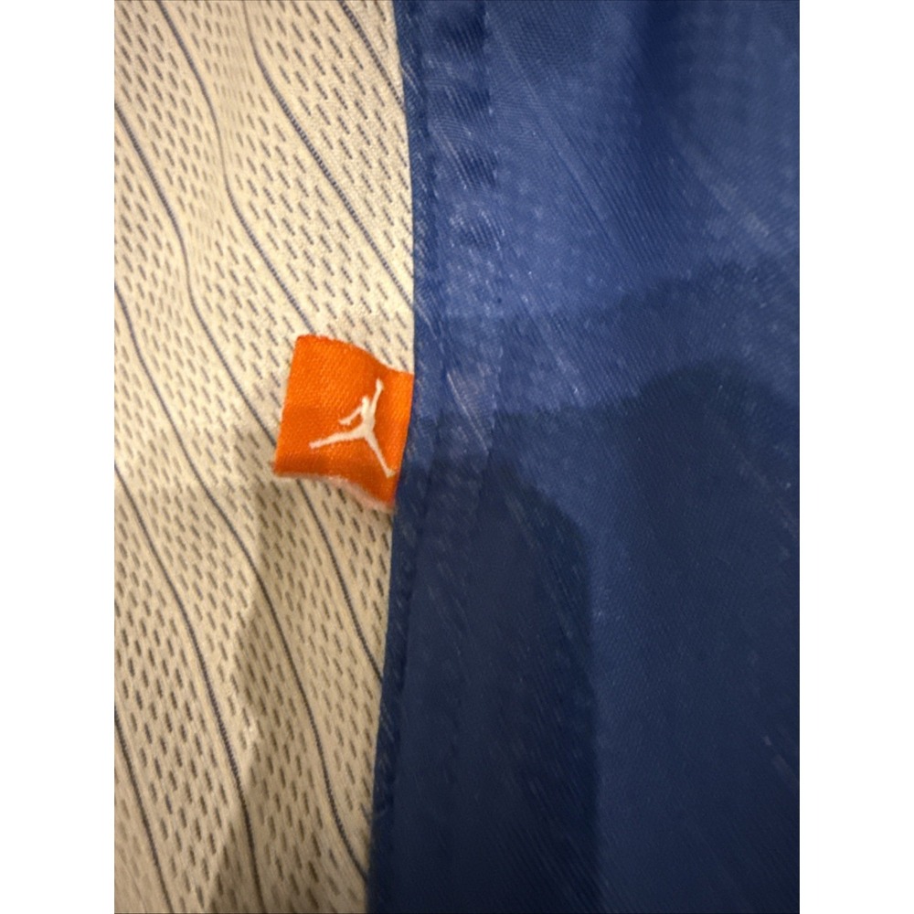 Nike Jordan Reversible Basketball Jersey GOAT Blue Orange Sz XL Vtg . Excellent‎ - Picture 5 of 5